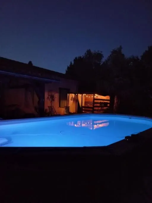 Mauleon-D'armagnac Maison Avec Piscine Proche Des Thermes צרפת